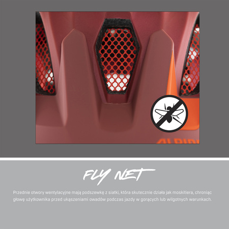 Kask Alpina Rupi Black-Camo Orange 50-55