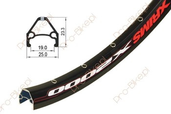 Obręcz 29 x 32H XR X2000A AV oczk.czarna