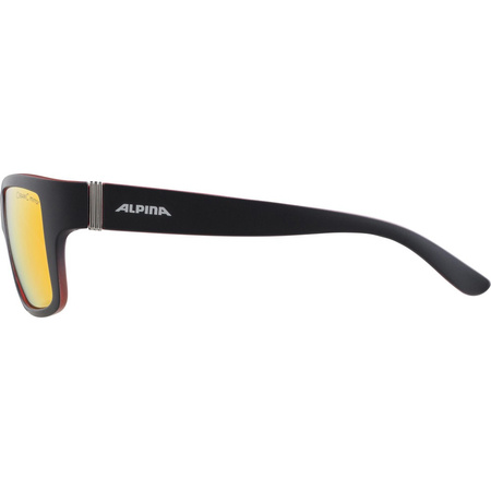 Okulary Alpina Kacey Kolor Black Matt-Red Szkło Re
