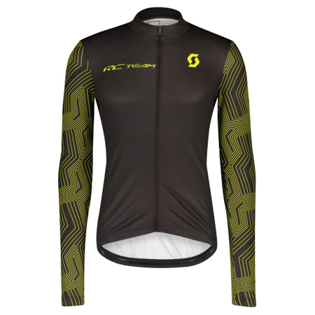 Koszulka Scott Men RC Team 10 LS black yellow
