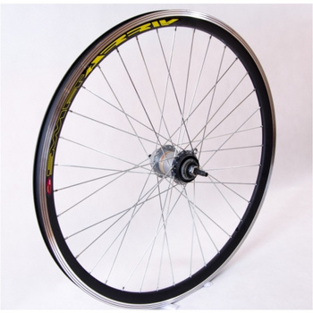 Koło Tył 26" Piasta Nexus 7s Stożek Obręcz Bk