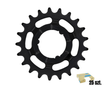 Zębatka KMC R Shimano 21T Chr. Black 3/32" Box 25pc