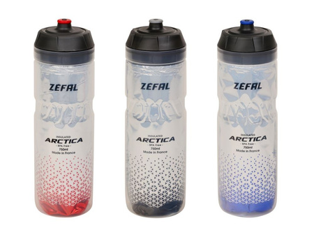 Bidon Zefal Termiczny Arctica 75 Silver/Blue 0,75l