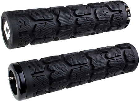 ODI Grips Rogue V2.1 Lock-On black w/ black clamps