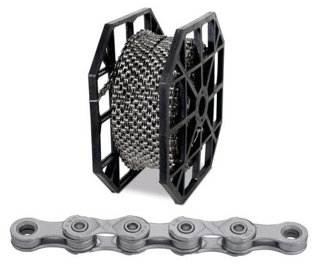 Łańcuch 11rz. KMC X11R Grey  Rolka 50m + 40 CL