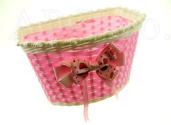 Koszyk row. przedni 175040 dzięciecy Pink