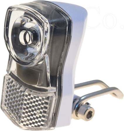 Lampa przód na baterie XC-210 1W dioda Biała