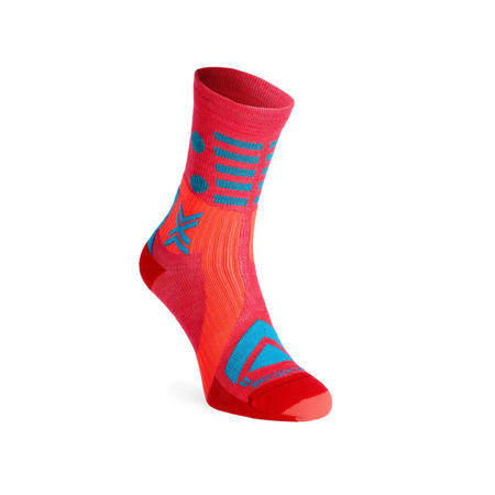 Skarpety X-Socks GRAVEL Gravel Perform Merino Crew - sunset twyce blue