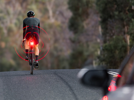 Lampa Tył Ravemen NT201 Radar Road Black