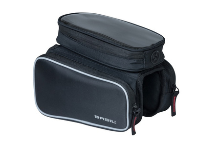 Basil Sport Design Torba Double Frame Bag, Black