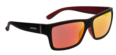 Okulary Alpina Kacey Kolor Black Matt-Red Szkło Re
