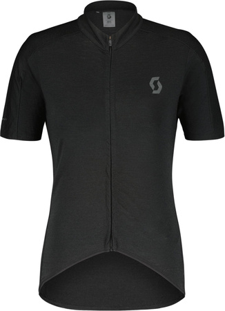 Koszulka Scott Lady Gravel Merino black grey