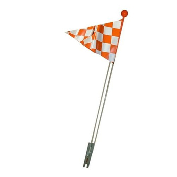 Chorągiewka rowerowa Pomarańczowa