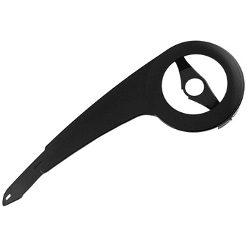 Osłona łańcucha do korb 38T pełna  PCV Czarna