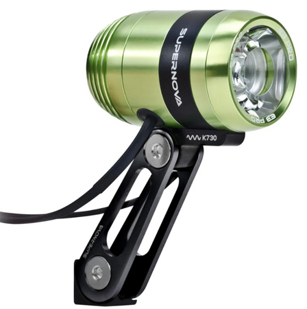 Lampa przód Dynamo Supernova E3 PRO 2 Green