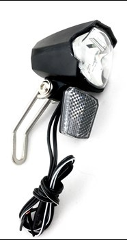 Lampa przód na prądnicę z włącznikiem i podtrzyman