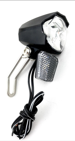 Lampa przód na prądnicę z włącznikiem i podtrzyman