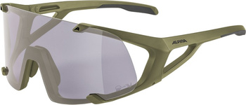 Okulary Alpina Hawkeye Q-Lite V Kolor Olive Matt S