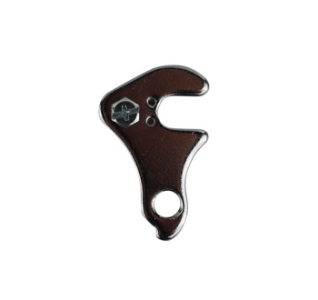 Hak do przerzutki chromowany