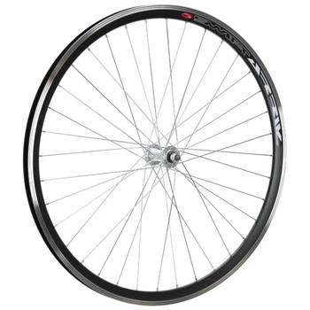 Koło przód 28" piasta alu stożek P.Sil. O. Czarna