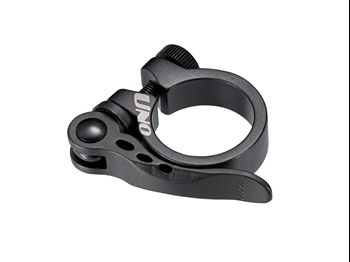 Szybk.siodła Uno z obejmą 31,8 alu czarny