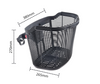 Koszyk Flinger SW-909 plast czarny