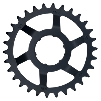 Zębatka KMC R Shimano 30T Chr. Black 1/8" 1pce