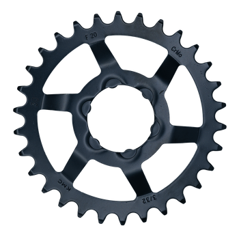 Zębatka KMC R Shimano 30T Chr. Black 3/32" 1pce