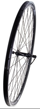 Koło przód 28" Piasta Qr. stożek czarne łoż. masz