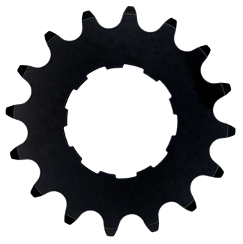 Zębatka KMC R Enviolo 16T Chr. Bk 3/32" 1pce