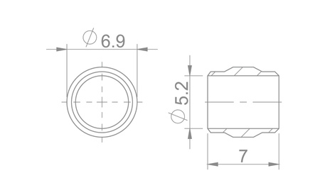 Banjo HBP-15 Brakco Formula 5,2mm (50 sztuk)