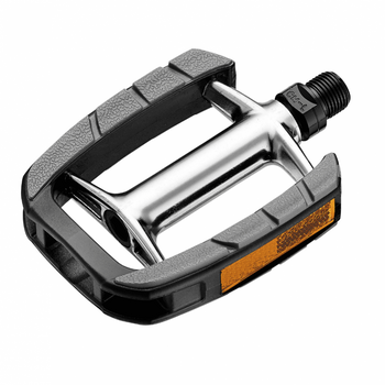 Pedał VP-183N Alu Antyp Black/silver CrMo zaw.