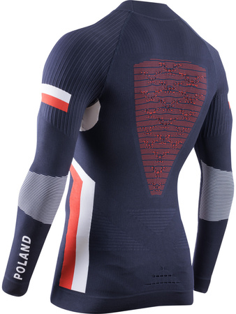Koszulka z półgolfem X-Bionic Energy Accumulator 4.0 Patriot Poland