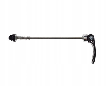 Szybkozamykacz piasty tył Aluminium M5x165 czarny