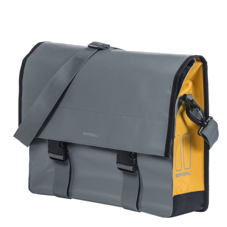 Basil Urban Load Torba Messenger Bag, 17l, Grey/Go
