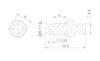 Bleeding Adapter HBP-44 Brakco, adapter do odpowietrzania