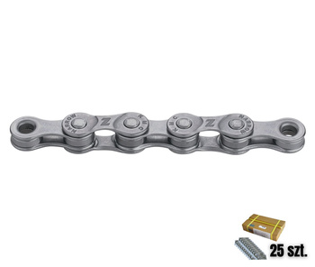 Łańcuch 8rz. KMC Z8.3 Grey 116og. 25 sztuk Folia