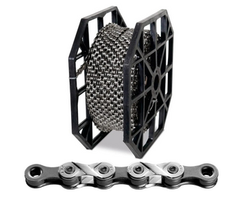 Łańcuch 8rz. KMC X8 Silver/Grey Rolka 50m + 40 CL