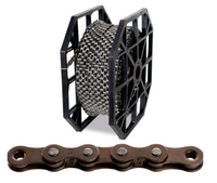 Łańcuch 1rz. KMC Z1 Wąski Brown Rolka 50m + 40 CL