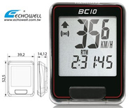 Komputer Echo BC-10;    10F Black/Red