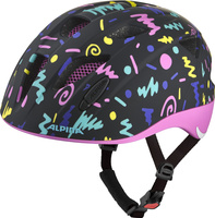 Kask Alpina Ximo Flash Black-Confetti 49-54